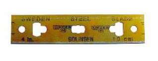 LAMES GRATTOIR ACIER INOXYDABLE 10CM