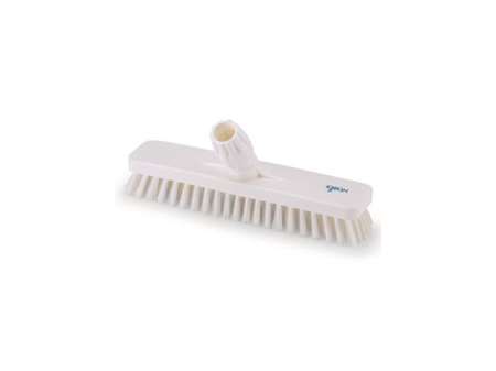 Image de BALAI BROSSE ALIMENTAIRE BLANC POILS DUR 30CM UNITE