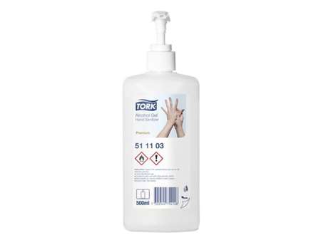 Image de GEL HYDRO ALCOOLIQUE FLACON POMPE TORK 500ML