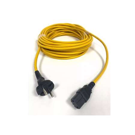 CABLE JAUNE 15M NPLUG 2X1MM