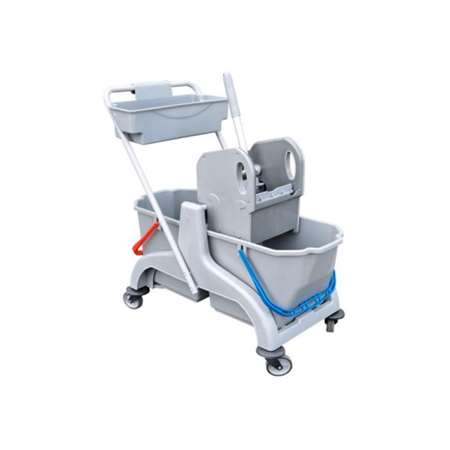 CHARIOT FIRST TIMON 2X5L+PRESSE+PANIER ECO GREEN