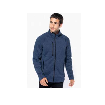 Image de VESTE ZIPPEE CHINE HOMME NOIRE K9106