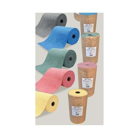 BOBINE D'ESSUYAGE MICROFIBRE ECOLINE - 75 LAVETTES ROUGE