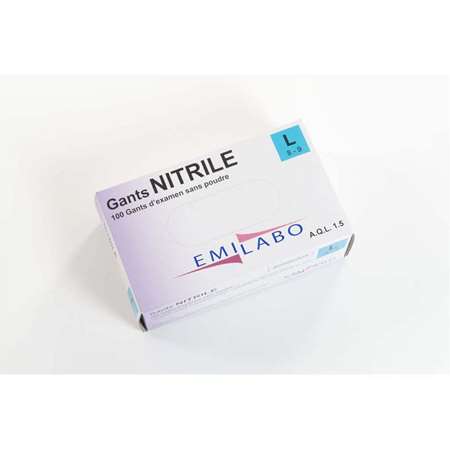 GANT NITRILE NON POUDRE TAILLE S /100 REF